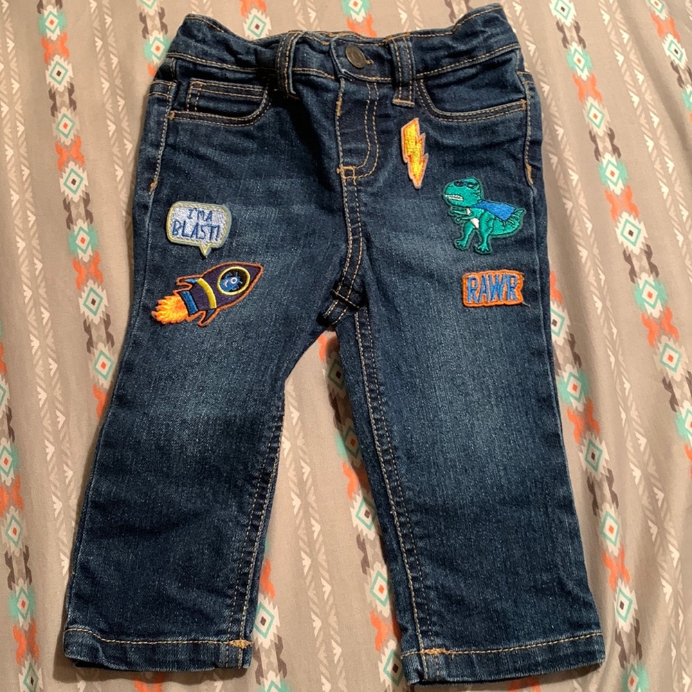 Jeans with Patches